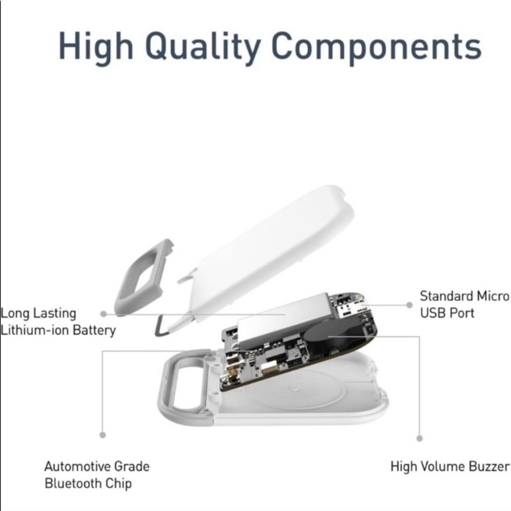 ✨HP✨ NEW! Akio GPS Key Finder - rechargeable USB - New in packaging - Picture 7 of 9